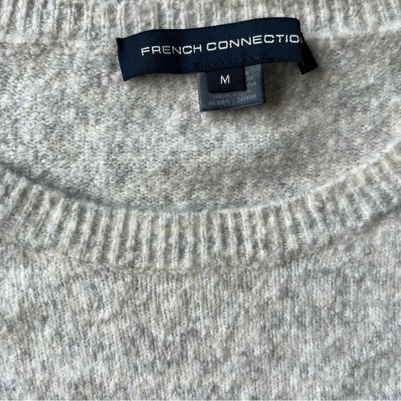 French Connection Heather Ruffle Layered Sweater - Picture 7 of 8